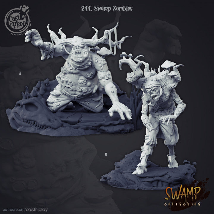 Swamp Zombies – Undead Miniatures