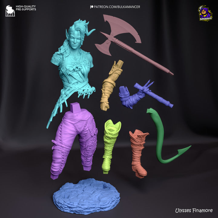 Karlach - Baldur's Gate - 1:8 Scale Figure