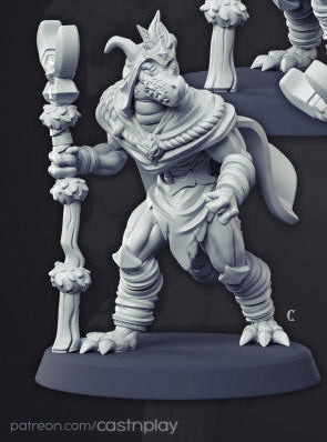 Ungrap the Sorcerer – Kobold Miniature