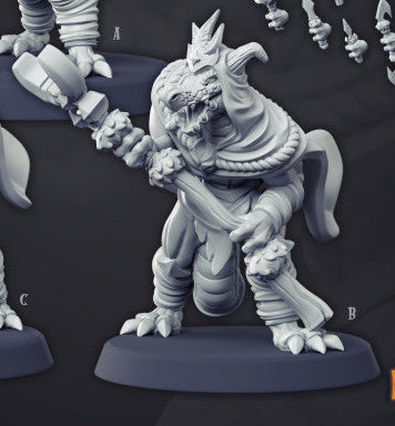 Ungrap the Sorcerer – Kobold Miniature