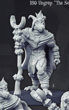 Ungrap the Sorcerer – Kobold Miniature