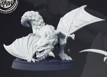 Zulud the Young One – Dragon Whelpling Miniature Set