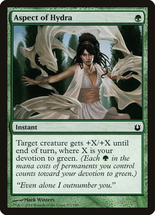 Aspect of Hydra - Born of the Gods #117 Magic: The Gathering card