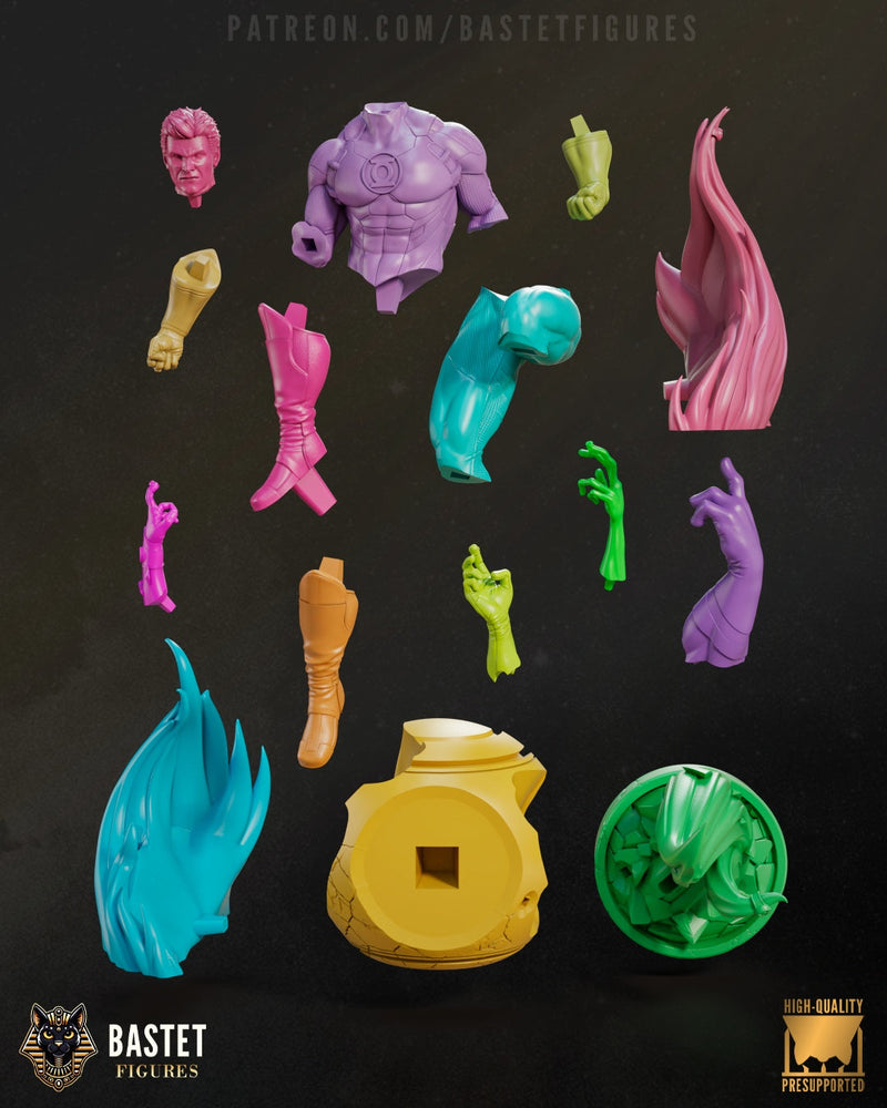 Green Lantern - DC Comics - 1:8 Scale Figure & Bust