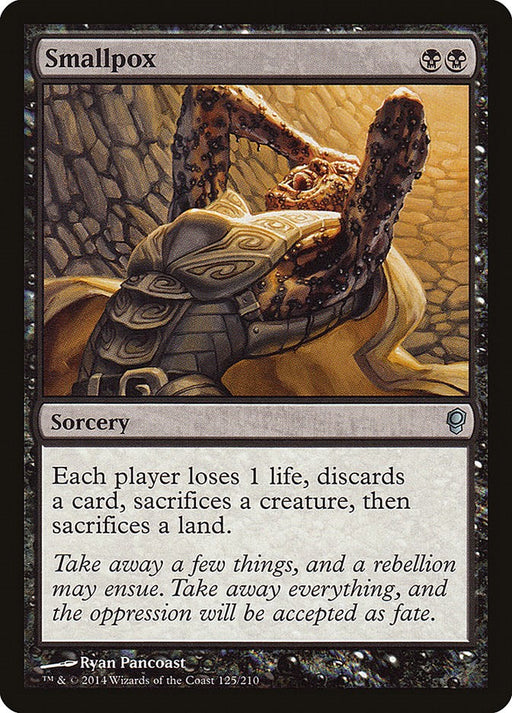Smallpox - Conspiracy #125 Magic: The Gathering card
