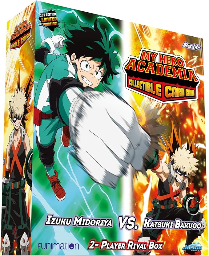 My Hero Academia Collectible Card Game Izuku Midoriya vs. Katsuki