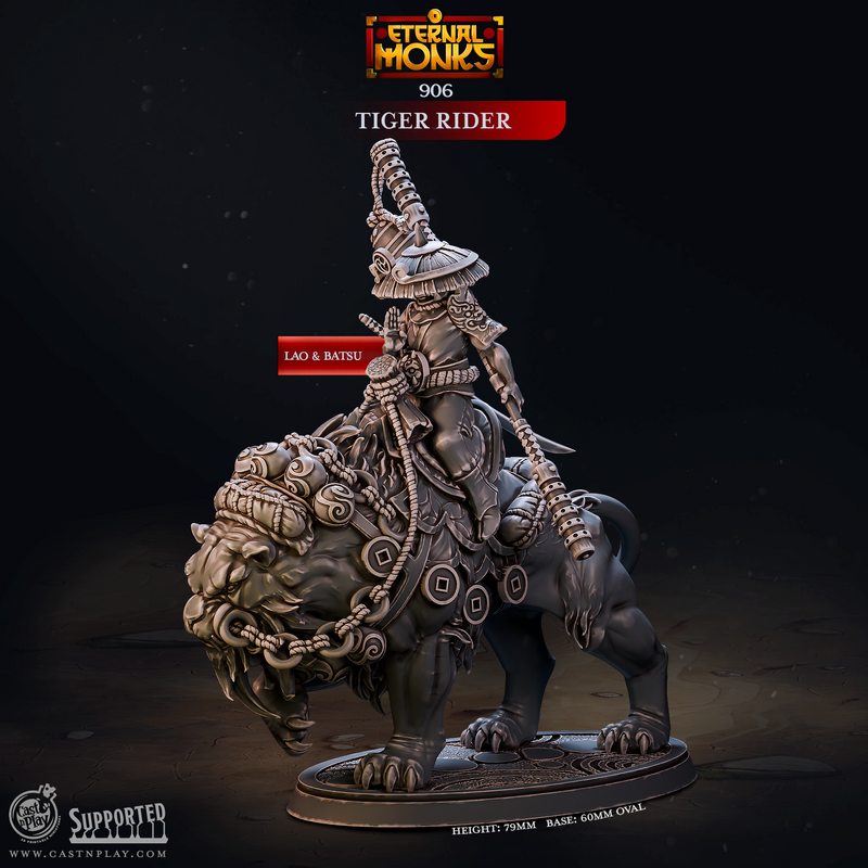 Tiger Rider – Lao & Batsu Miniature