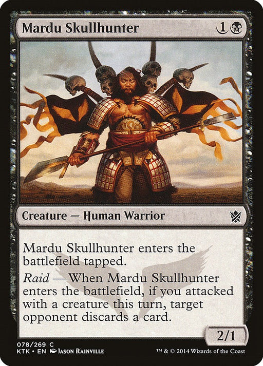 Mardu Skullhunter - Khans of Tarkir #78 Magic: The Gathering card