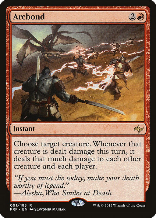 Arcbond - Fate Reforged #91 Magic: The Gathering card