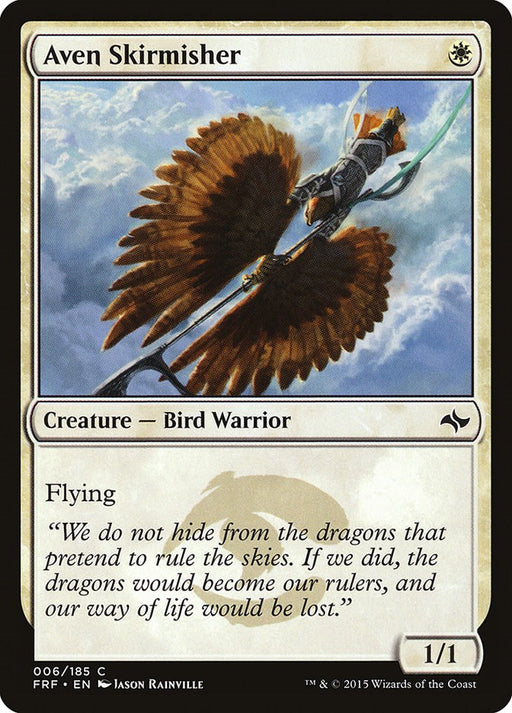 Aven Skirmisher - Fate Reforged #6 Magic: The Gathering card