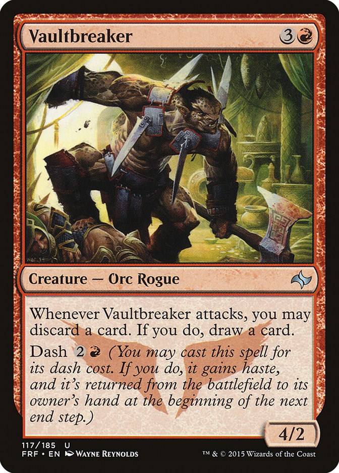 Vaultbreaker - Fate Reforged #117 Magic: The Gathering card