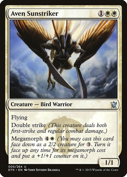 Aven Sunstriker - Dragons of Tarkir #5 Magic: The Gathering card