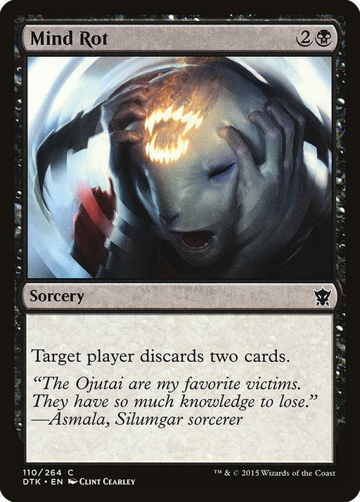 Mind Rot - Dragons of Tarkir #110 Magic: The Gathering card