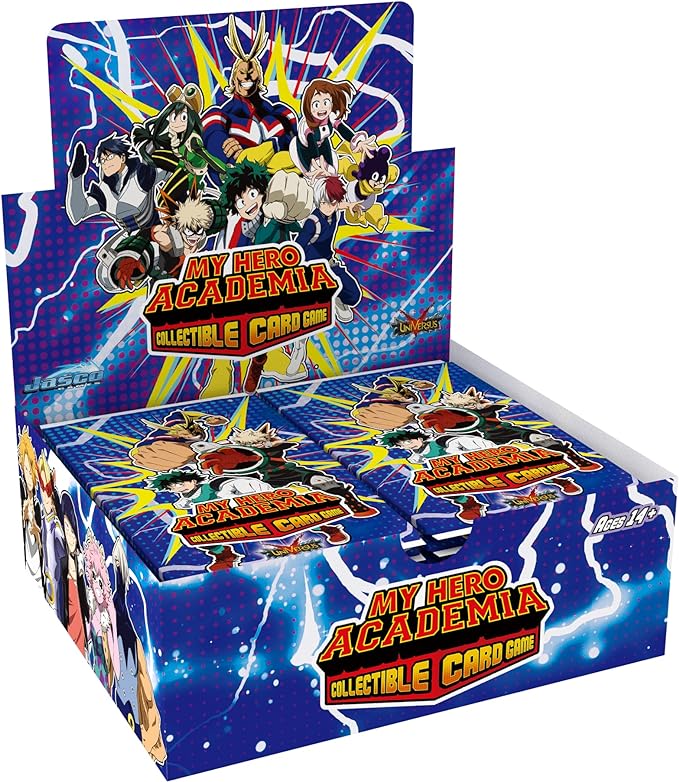 My Hero Academia Collectible Card Game Series 1 Unlimited | 240-card 24-Pack Booster Display
