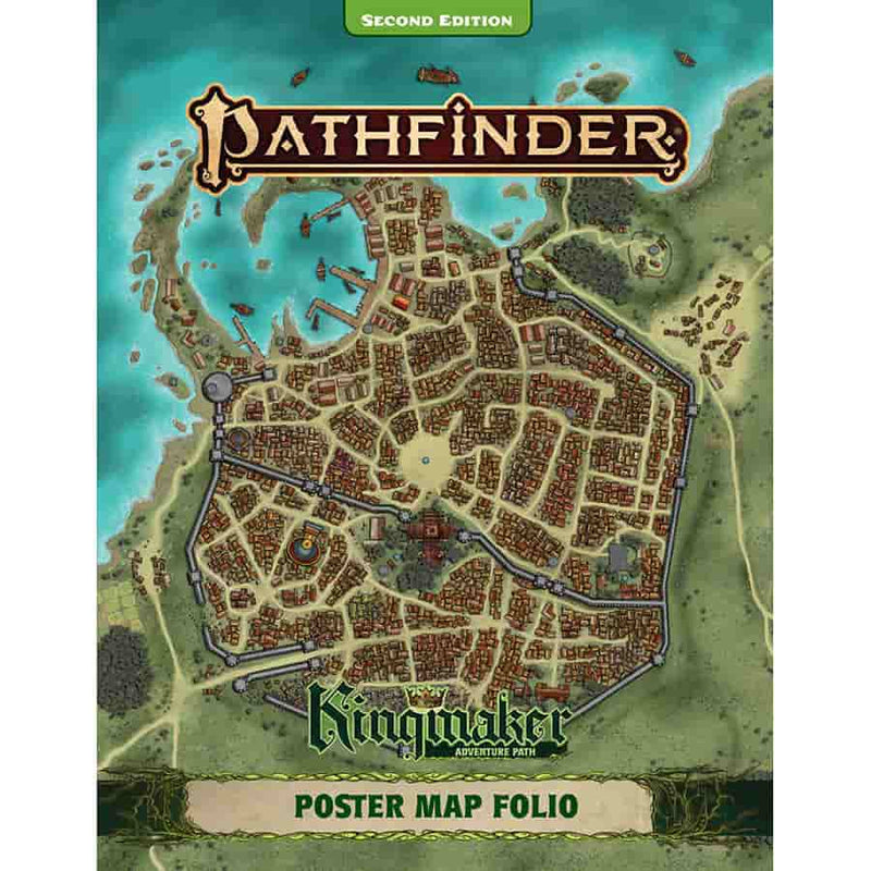 PATHFINDER RPG: KINGMAKER POSTER MAP FOLIO