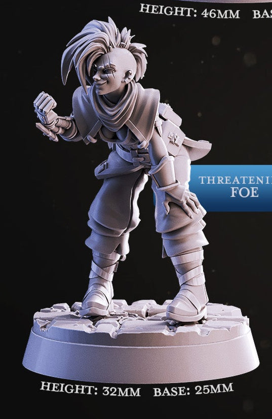Steampunk Rogues Miniatures - Nightdagger Rogues