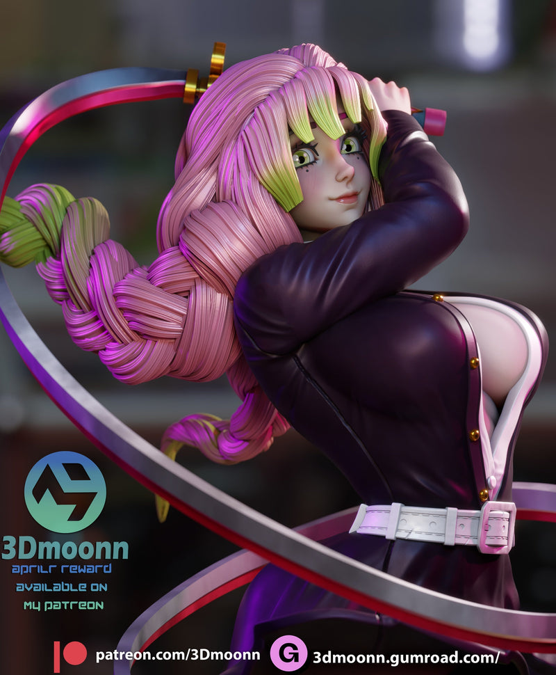 Mitsuri Kanroji - Demon Slayer / Kimetsu no Yaiba - (SFW/NSFW 18+) 1:6 Scale
