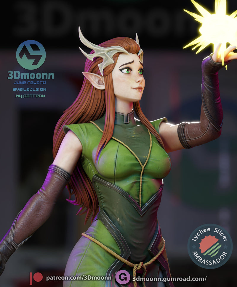 Keyleth - Critical Role / Vox Machina (SFW/NSFW 18+ Only) - 1:6 Scale & Bust