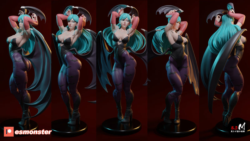 Morrigan Aensland - Darkstalkers (SFW/NSFW 18+ Only) - 1:6 Scale Figure