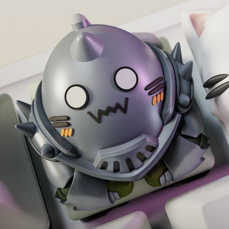 Alphonse and Cats - Fullmetal Alchemist - Keyboard Keycaps