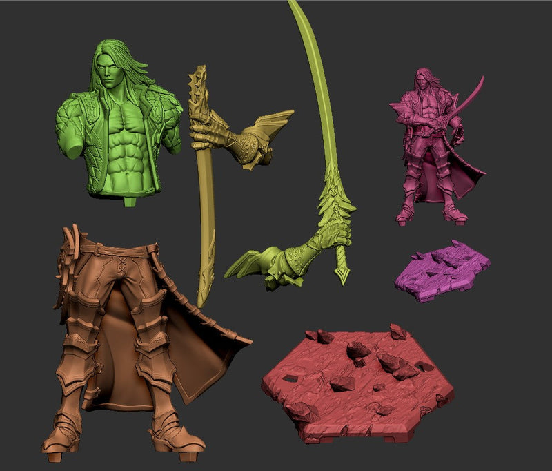 Alucard - Castlevania Inspired Miniature