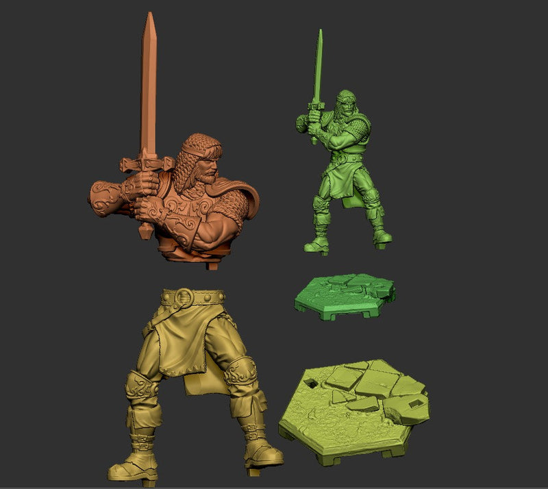 King Arthur – Knights of the Round – Miniature
