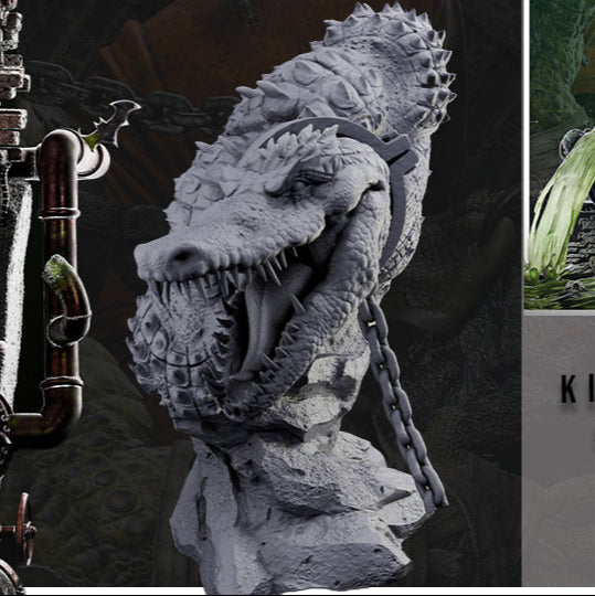 Killer Croc - DC Comics / Batman - 1:6 Scale, Bust