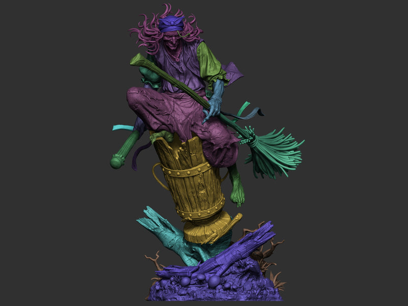 Baba Yaga - (SFW/NSFW 18+ Only) - 1:6, 1:9 Scale Figures & Bust