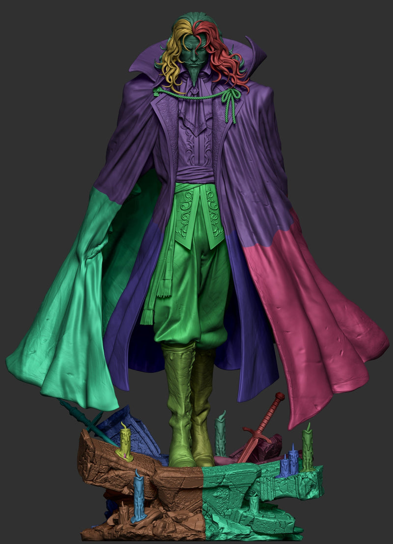 Dracula - Castlevania - 1:6, 1:9 Scale Figures & Bust