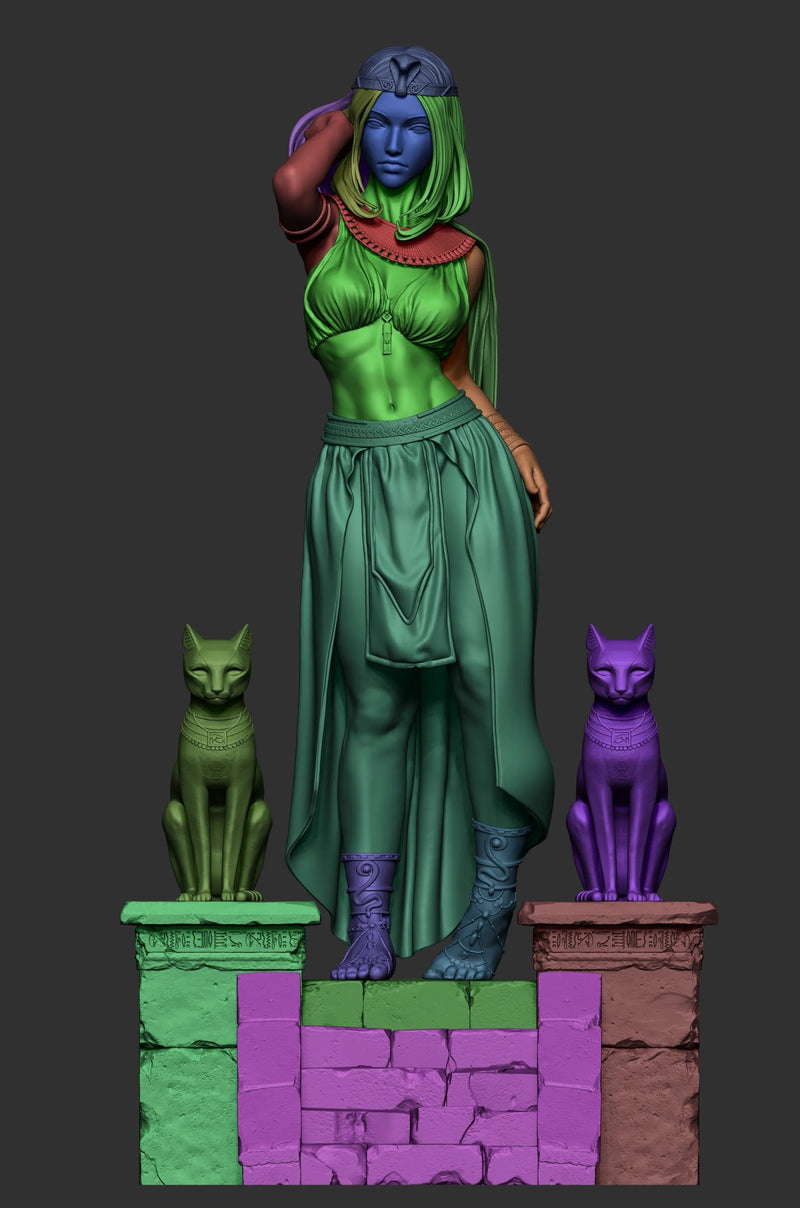 Cleopatra - Egyptian Queen (SFW/NSFW 18+ Only) -  1:6, 1:9 Scale Figures & Bust