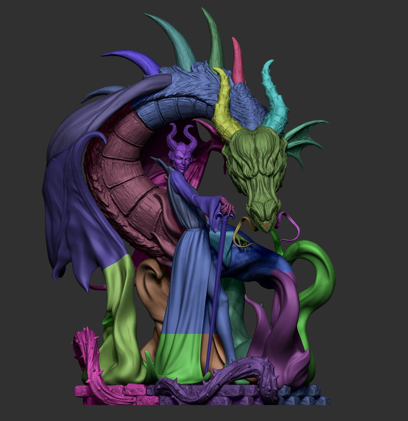 Maleficent - Sleeping Beauty - 1:6 & 1:9 Scale Figures