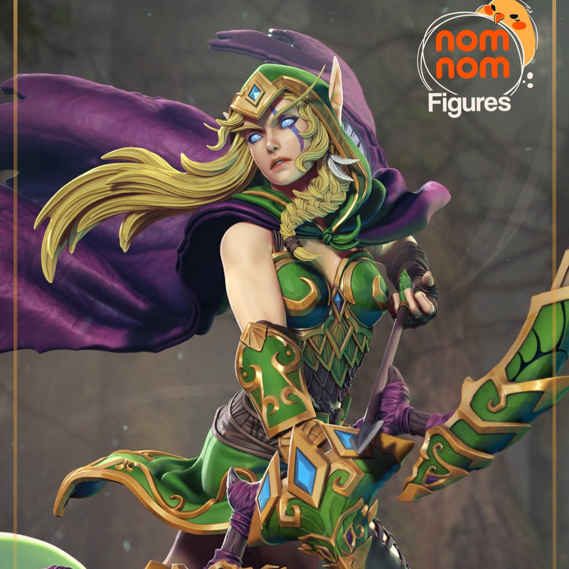 Alleria Windrunner - Warcraft - 1:10 Scale, 75mm & Bust