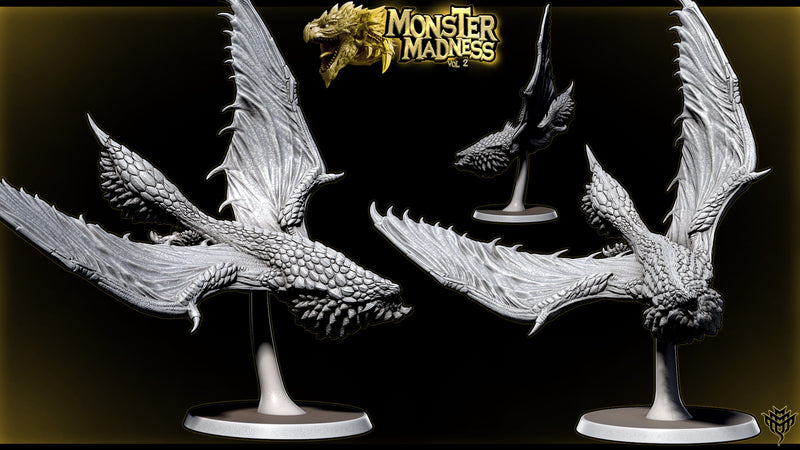 Baeliuse – Teostra-Inspired Elder Dragon – Monster Madness Vol 2 Miniature