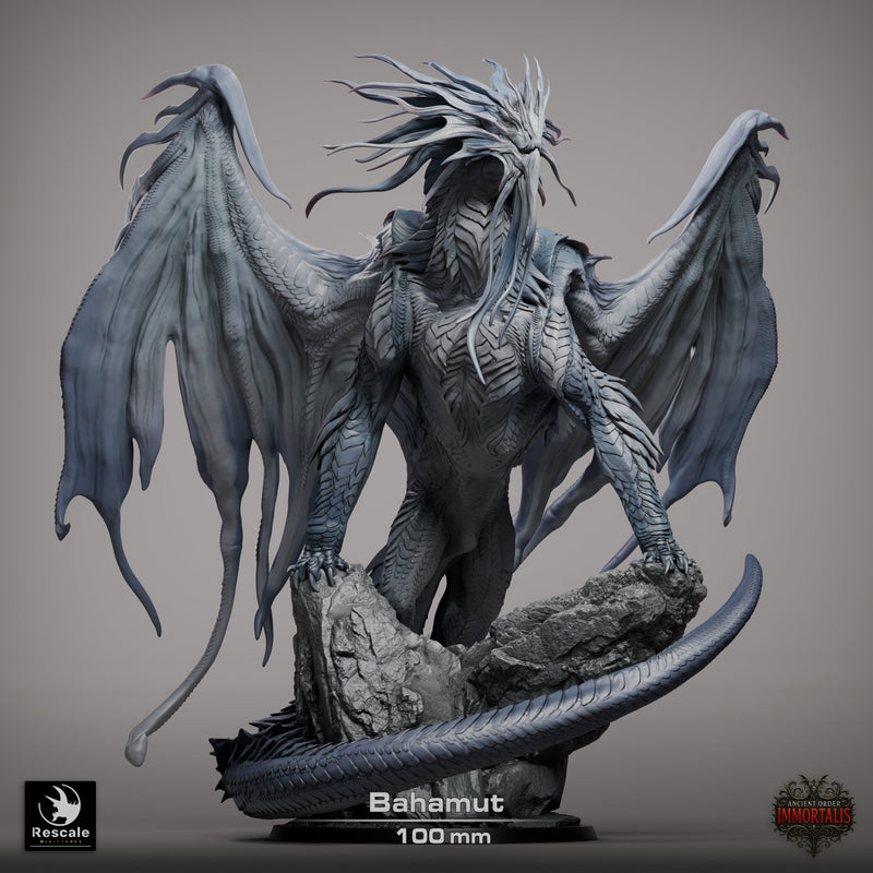 Bahamut – Dragon God – Fantasy Miniature / Collectible