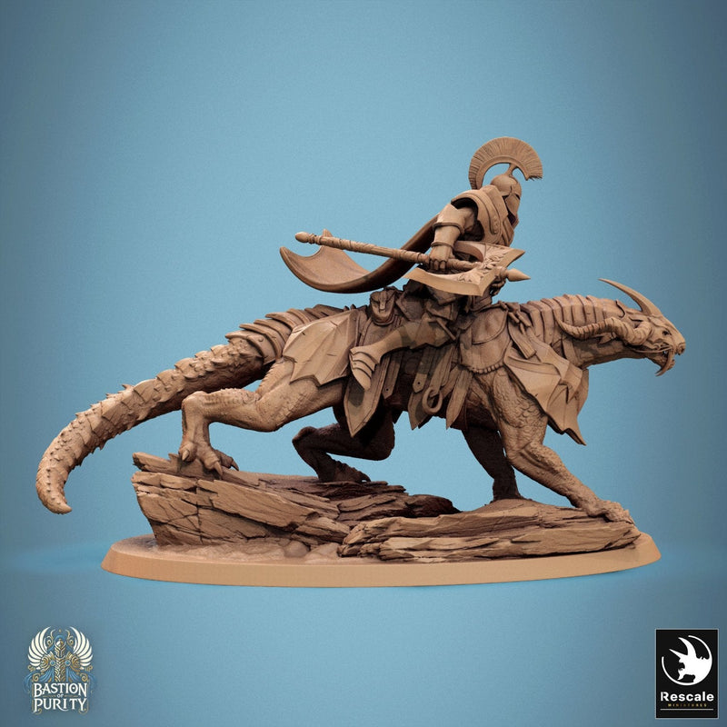 Dragoryx - Mounted & Caped Rider