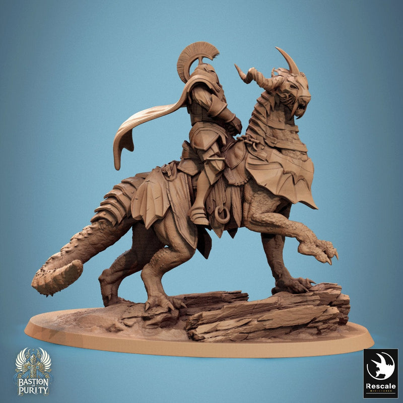 Dragoryx - Mounted & Caped Rider