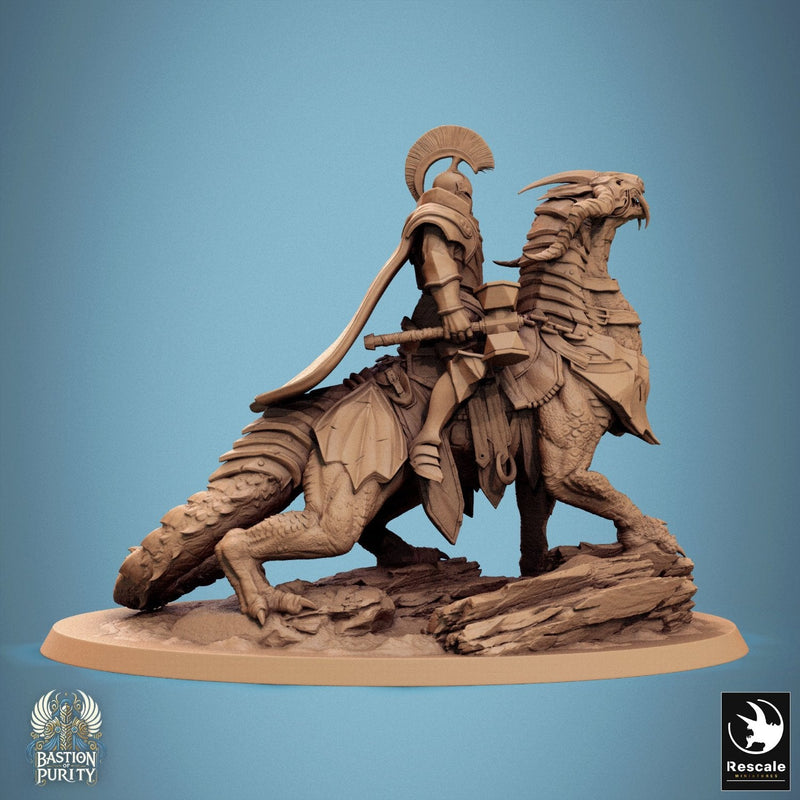 Dragoryx - Mounted & Caped Rider