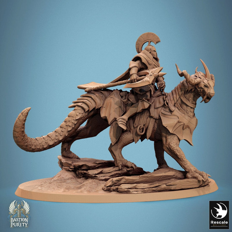 Dragoryx - Mounted & Caped Rider