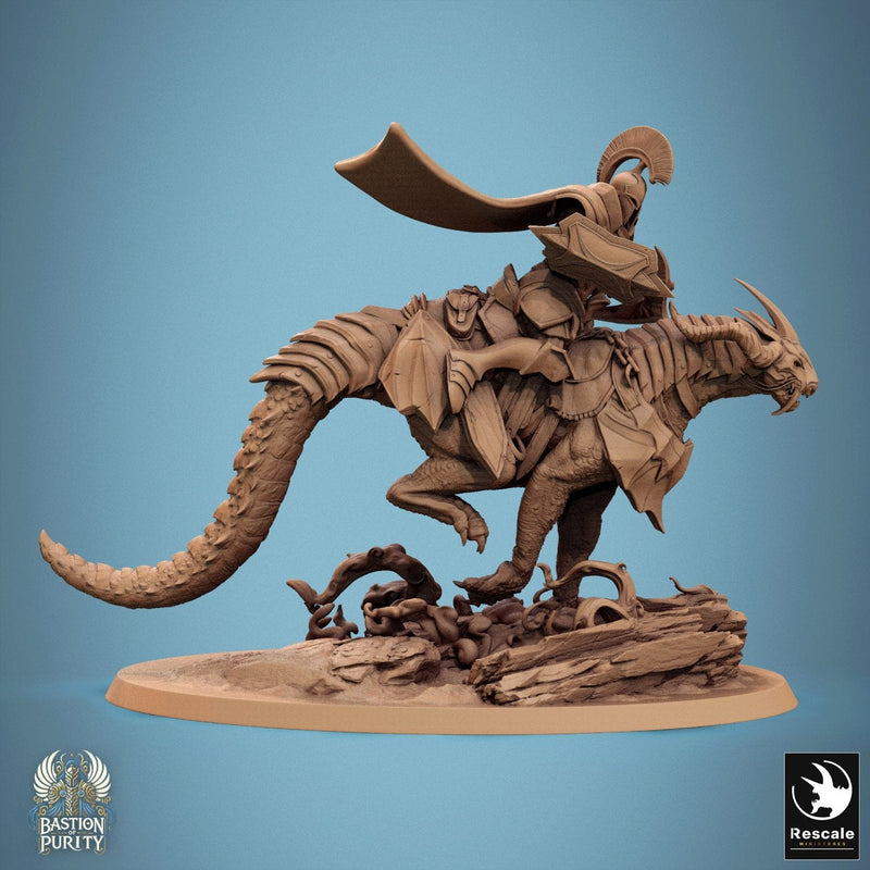 Dragoryx - Mounted & Caped Rider