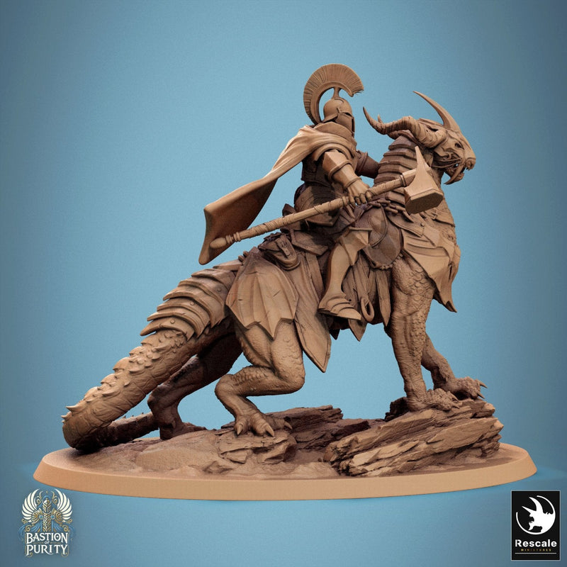 Dragoryx - Mounted & Caped Rider