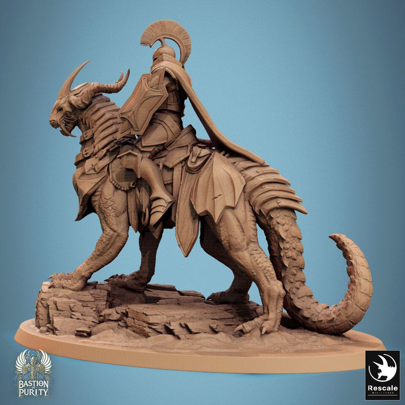 Dragoryx - Mounted & Caped Rider