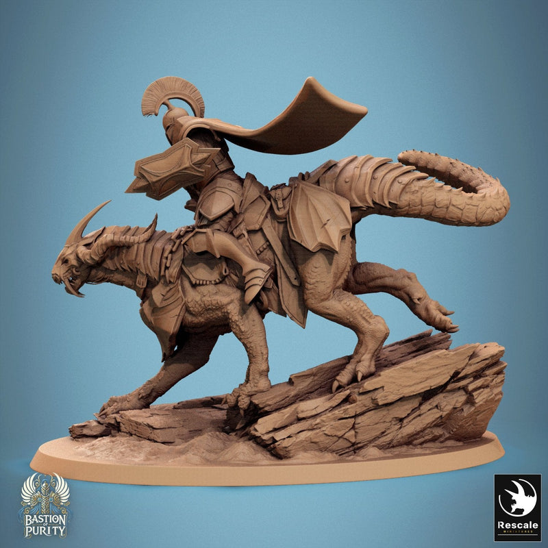 Dragoryx - Mounted & Caped Rider