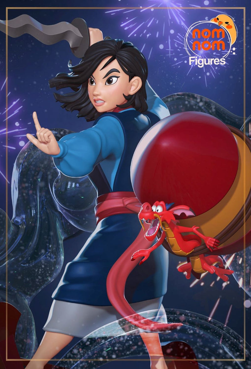 Mulan - 75mm, 1:10 Scale, Bust