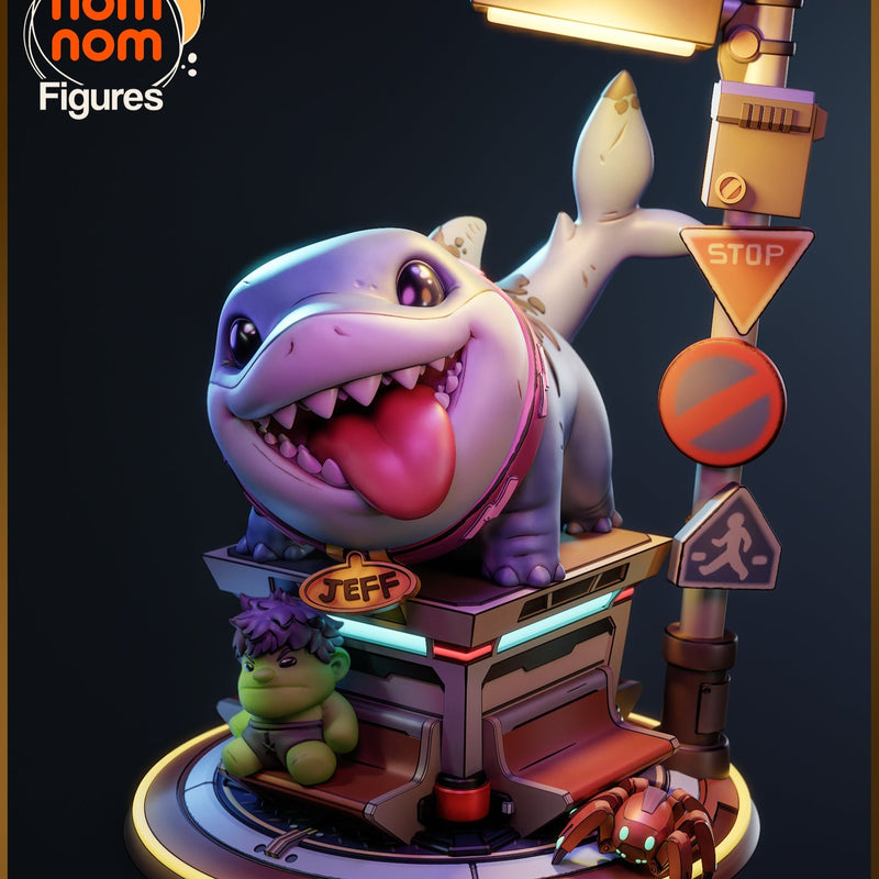 Chibi Jeff the Shark - Marvel Rivals