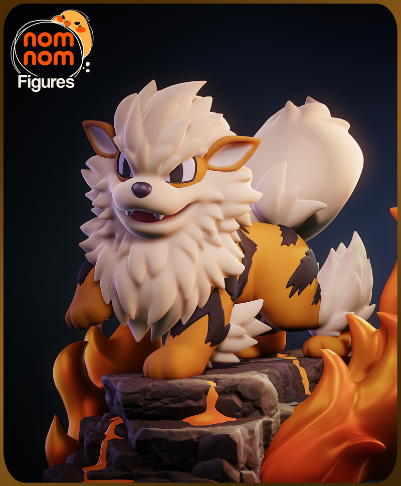 Chibi Arcanine - Pocket Monsters