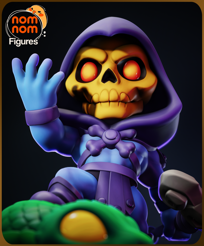 Chibi Skeletor - Masters of the Universe