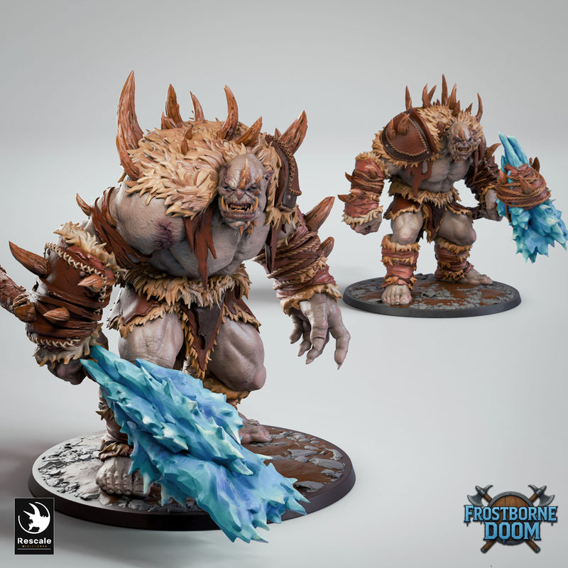 Blizzard Trolls – Frostborne Doom Miniatures