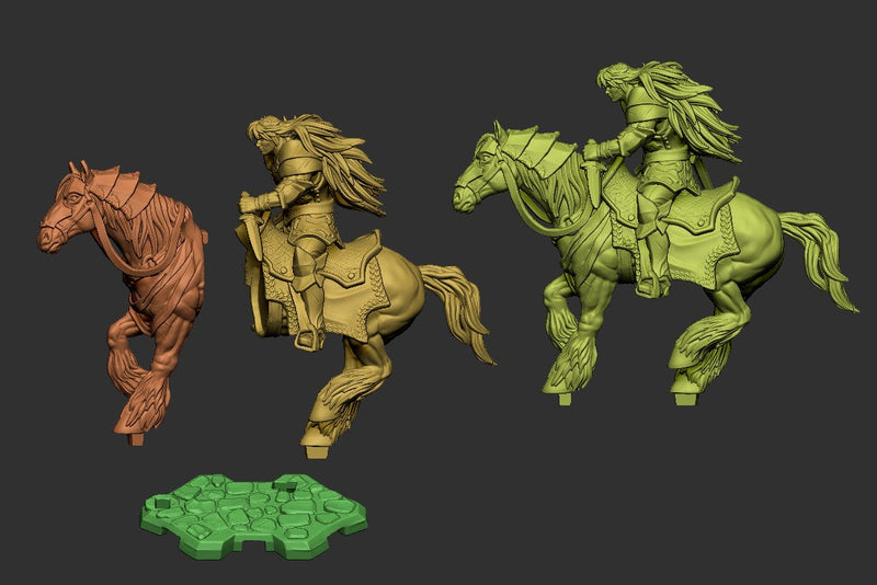 Braford - Knights of the Round Arcade Inspired Miniature