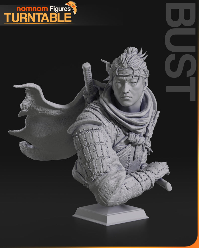 Jin Sakai - Ghost of Tsushima - 75mm, 1:10 Scale, Bust