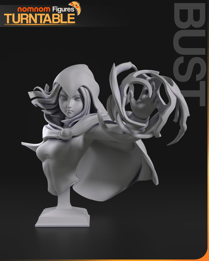 Raven - Teen Titans - DC Comics - 1:10, 75mm Scale & Bust